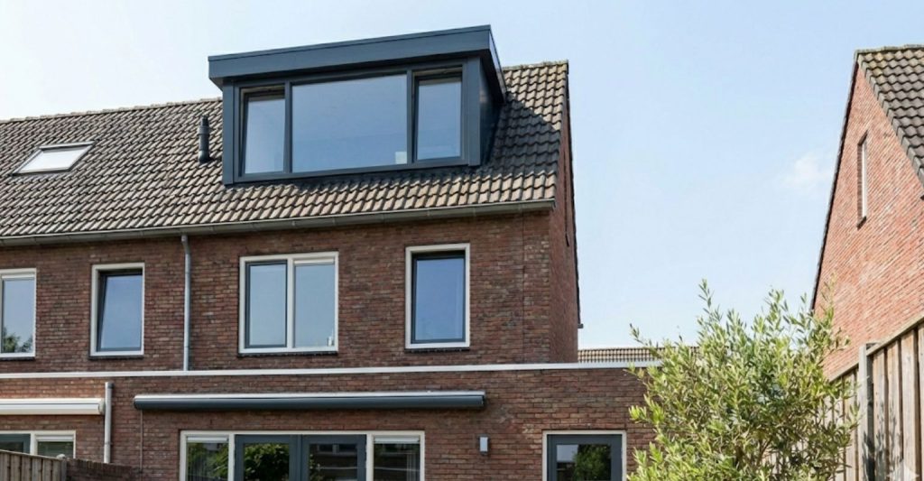 Dakkapel in Hoogeveen - Kunststof dakkapel